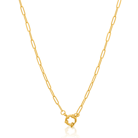 Sofia Paperclip Necklace